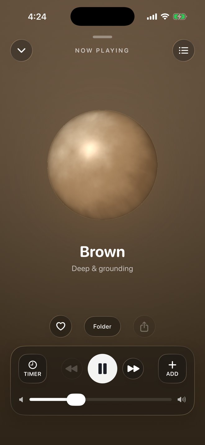Noizim now playing orb